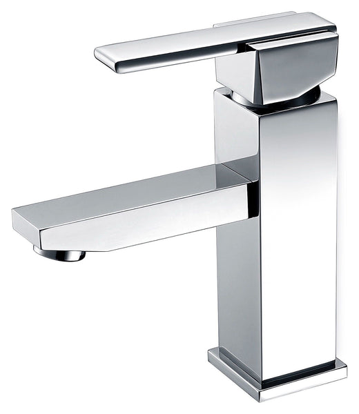 Chrome Bathroom Basin Faucet Single Handle Hole Mixer Tap